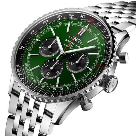 breitling bentley green face|Breitling navitimer green.